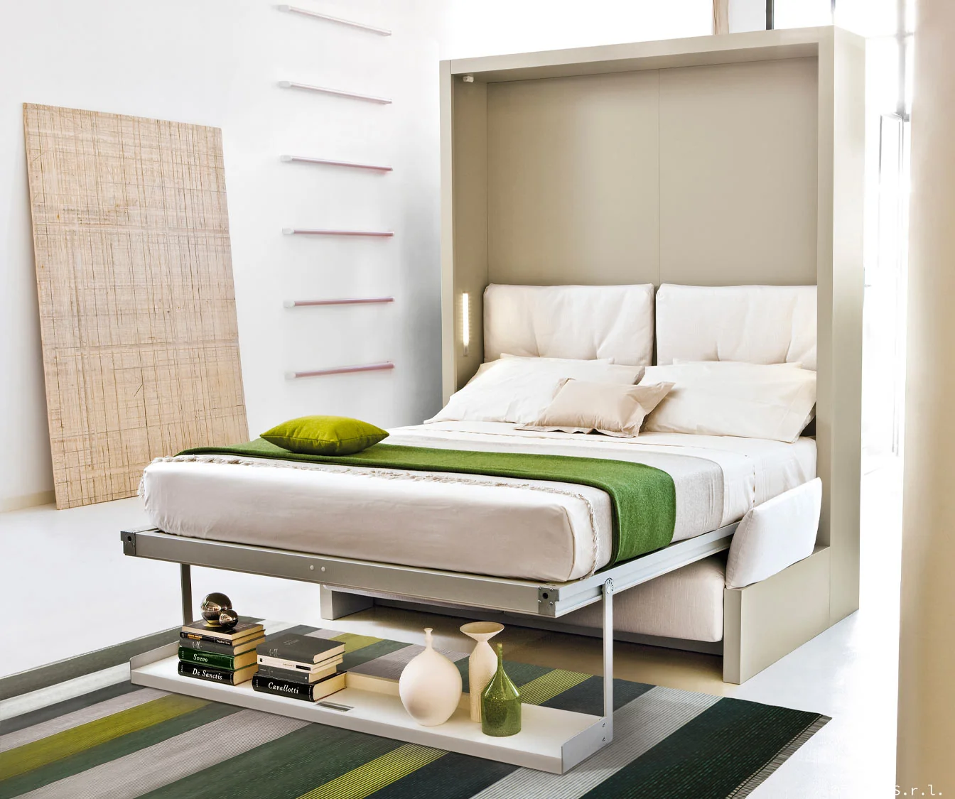 NUOVOLIOLA 10 Wall Bed +50 coloris & matériaux