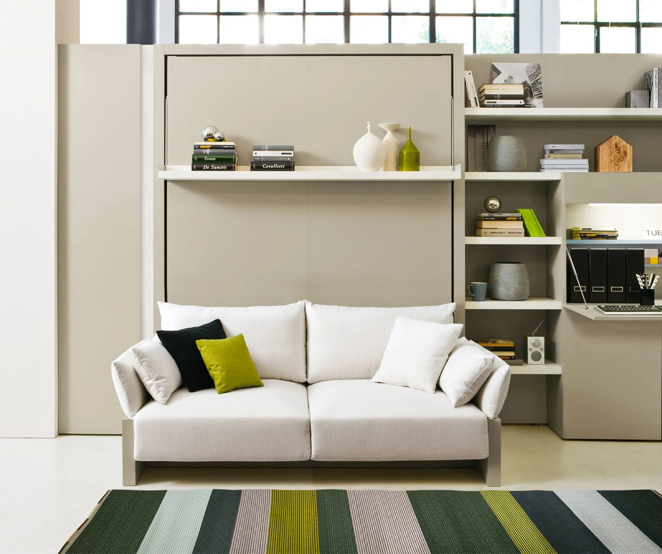 NUOVOLIOLA 10 Wall Bed +50 coloris & matériaux