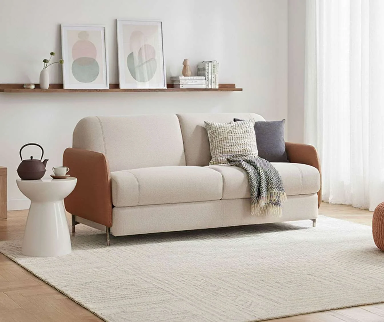 ECHO Aragon Ivoire / Monet/4518-Cognac
